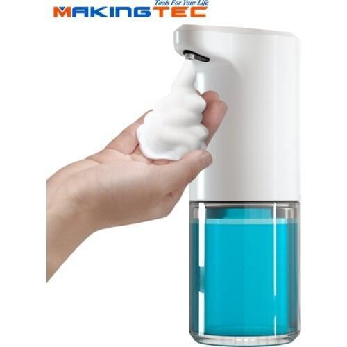 MAKINGTEC Electric Smart Automatic Liquid Soap Dispenser Lithium-Ion Battery Induction Foaming Hand Washing Device For Kitchen