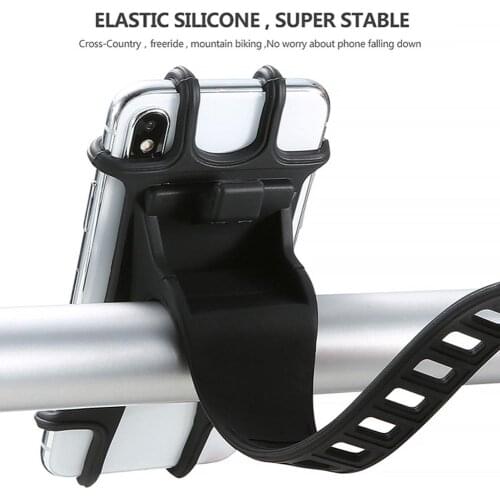 Bicycle Phone Holder For IPhone For Samsung Universal Mobile Cell Phone Holder Bike Handlebar Clip Stand GPS Mount Bracket