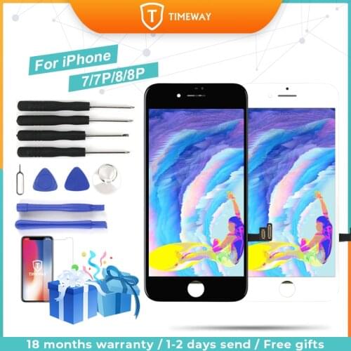 Tianma LCD Display For iPhone 7 7P 8 8 Plus Touch Screen Replacement For iPhone 7G/7 Plus/8G No Dead Pixel+Tempered Glass+Tools