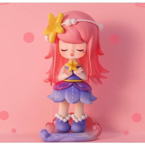 10 pcs/lot Liila Ocean Adventure Series Blind Box 13 style Toys Doll Random one Cute Figurines Anime Figure For Girls Gift
