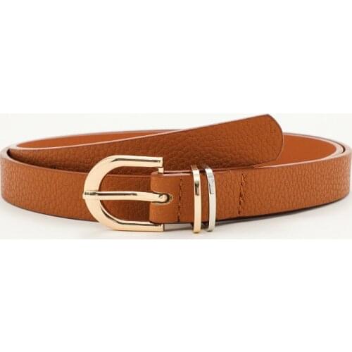 Clothes Accessories Elegant Fashion Adult Women Belt High Quality Classic Appearance Candy Color Female Leather Waistband