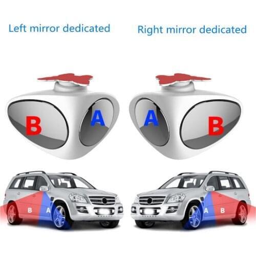 1pcs car wheel Blind Spot Mirror auxiliary rearview mirror for Mini Cooper R52 R53 R55 R56 R58 R59 R60 R61 Paceman Ryman clubman