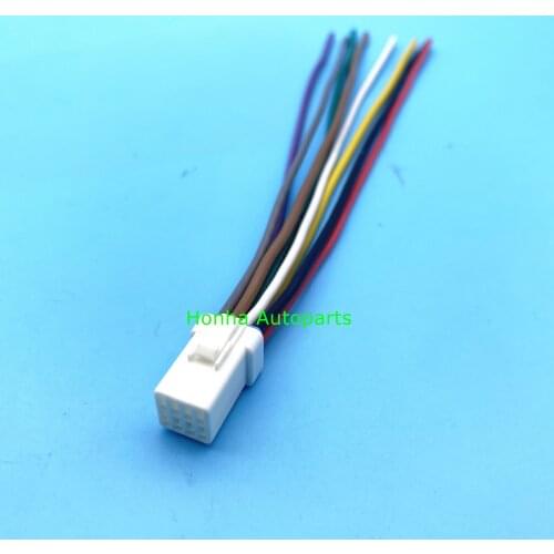 Free Shipping 10/20/50pcs JST JWPF type Automotive Waterproof Cable Connector 8 pin Female Butt Plug JST-08R-JWPF-VSLE