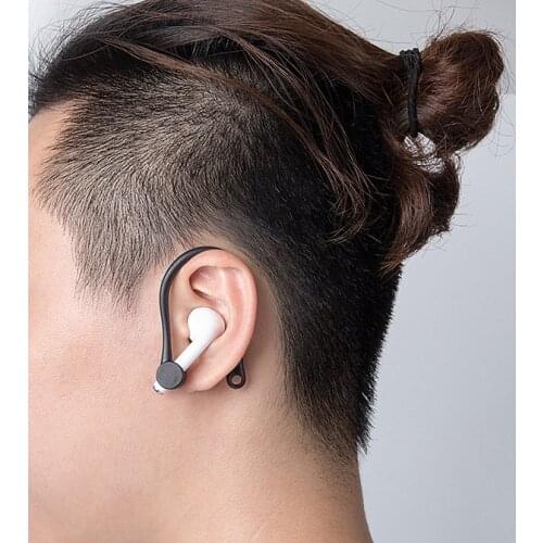 2pcs Mini Anti-fall Bluetooth Wireless Headset Earhooks Earphone Protector Holder Sports Anti-lost Ear Hook For Airpods 1 2