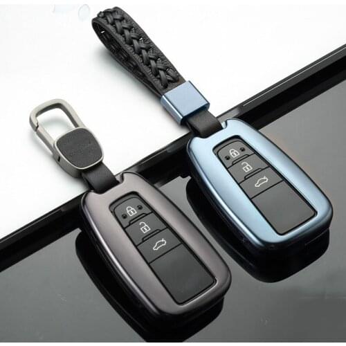 Car Case Cover For 2018 Remote Key Protection Shell With Chain Aluminium Alloy Key Holder