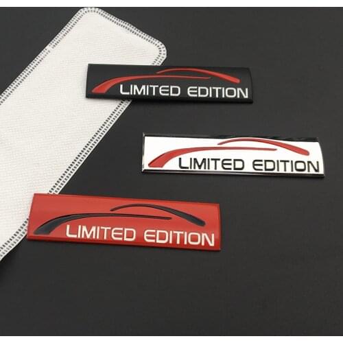 For LADA Cadillac Chevrolet Dodge Caliber RAM Journey Personality 3D Metal Car Sticker Chrome Limited Edition Emblem Badge Decal