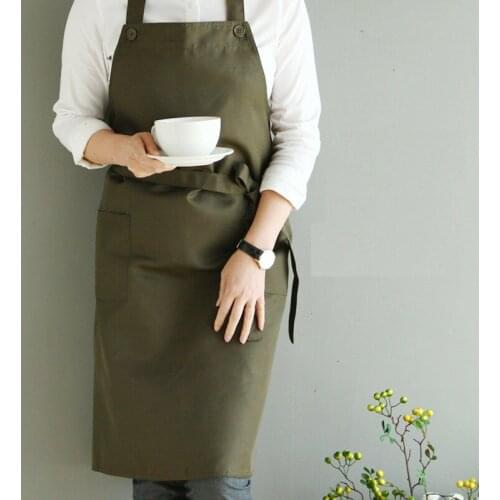 Apron Bread Bakery Barista Fashion Oxford Cloth Apron Barista Western Restaurant Workwear