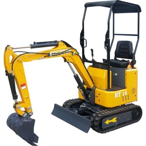 1 Ton 1000 KG Hydraulic Swing Boom Crawler Mini Excavator with CE EPA