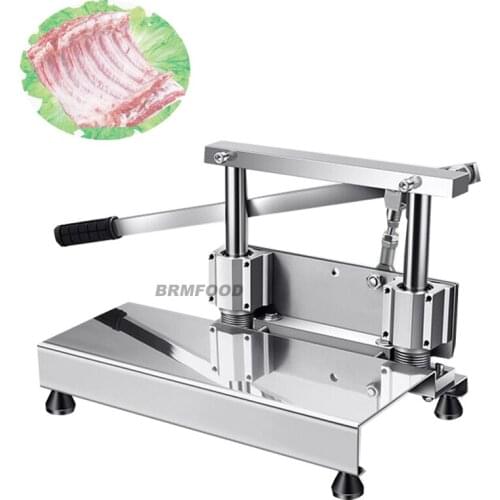Commercial Manual Bone Guillotine Machine Meat Cutter Special For Cut Bone Stainless Steel Bone Saw Machine