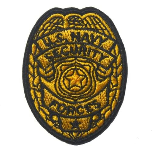 US navy security patches Tactical army Military Patch special forces hook military insignia embroidered for jacket