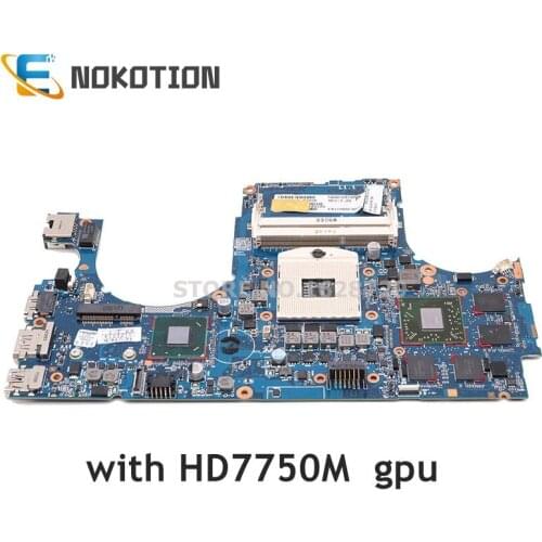 NOKOTION 679814-001 For HP Envy 15-3200 Series Laptop motherboard HM76 DDR3 HD7750M Graphics full test