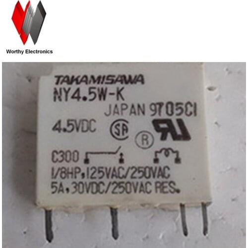 Wholesale 10pcs/lot relay NY4.5W-K