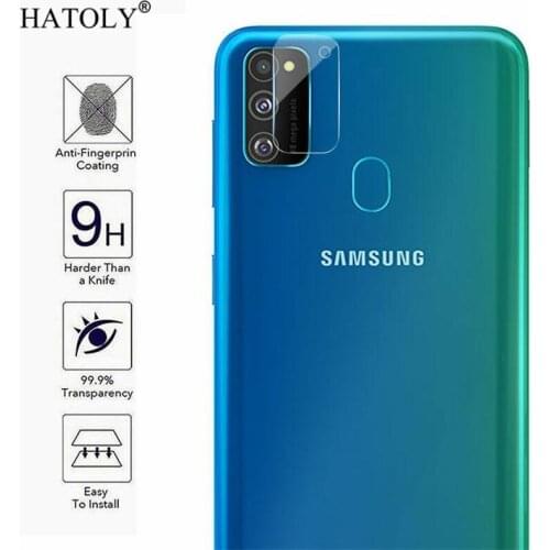 2PCS Clear Lens Tempered Glass for Samsung Galaxy M30S Full Glued Back Camera Glass for Samsung M30S Lens Protector Film 6.4"