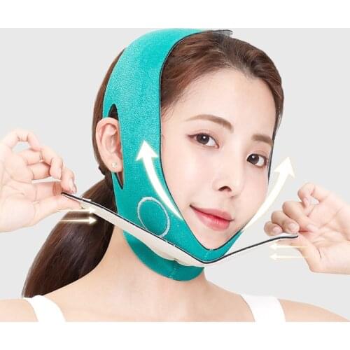 Face Slim V-Line Lift Up Belt Delicate Facial Reduce Double Chin Thin Face Slim Bandages Mask Belt Shape Lift Beauty