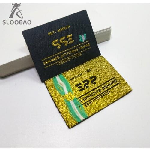 Trademark customized garment accessories customized label high-grade wooden shuttle free factory direct wholesale