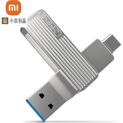 Type-C USB dual interface mobile phone U disk 120MB / SM1 360 rotating aluminum alloy material smart for Original xiaomi mijia
