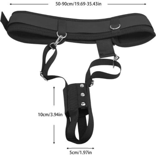 Vibrator SM Belt MISSTU Vibrator Constrained Forced Strap- Adjustable Harness Holder Waistband for BDSM Bondage Kit Rest