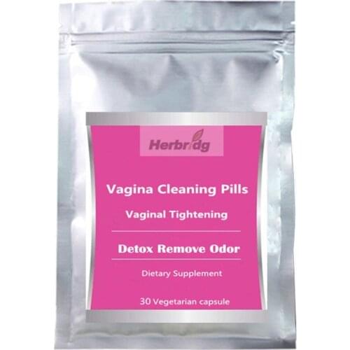 30 Pcs Vagina Cleaning Pills Vaginal Tightening Suppositories Boric Acid Capsules Detox Pearls Remove Odor
