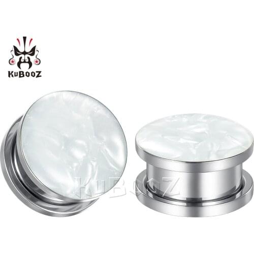 Fashion new logo stainless steel ear stretcher piercing body jewelry plugs tunnels expander jewelry SS-1102