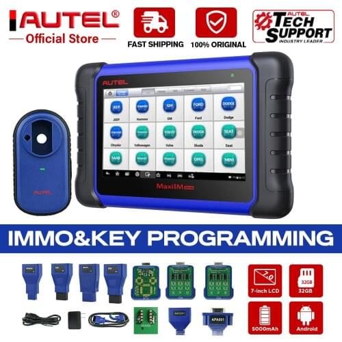 Autel MaxiIM IM508 Car Key Programmer IMMO Service & OBD2 Diagnostic Tool Upgrade of Auro OtoSys IM100