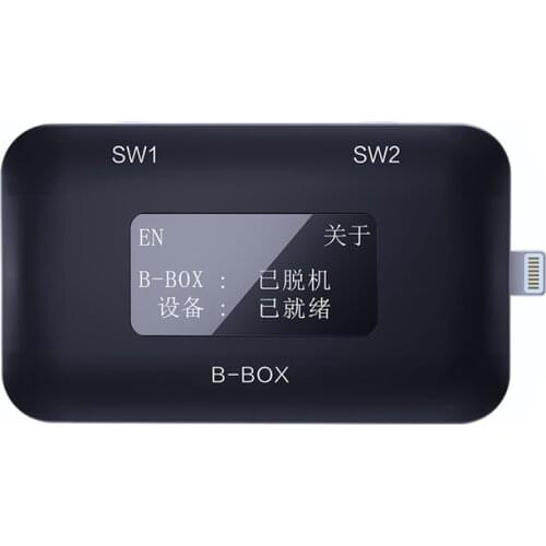 JC B-BOX DFU BLACK TOOL for Iphone A7-A11 One Key Purple Mode No Disassembly Required HDD Reading PAD Programming Same DFU BOX