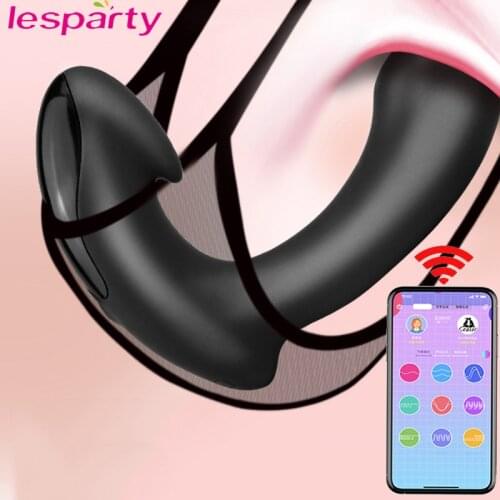 APP Control Male Prostate Massager Bluetooth Anal Vibrator Sex Toys for Men Butt Plug Dildo Anus Dilator Sex Toys For Couples