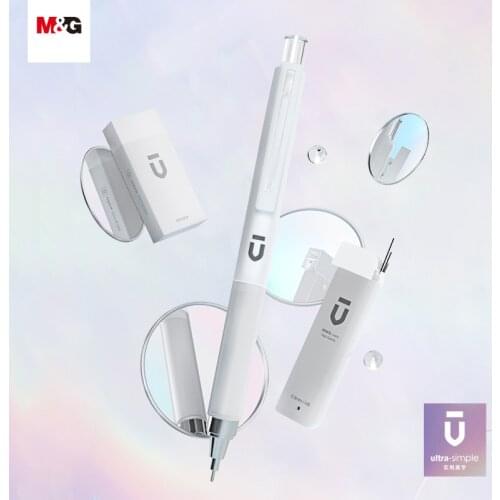 1Pc Chenguang Chinese Stationery Mechanical Pencil Set 0.5 Low Center of Gravity Unbreakable Mechanical Pencil Portable Set