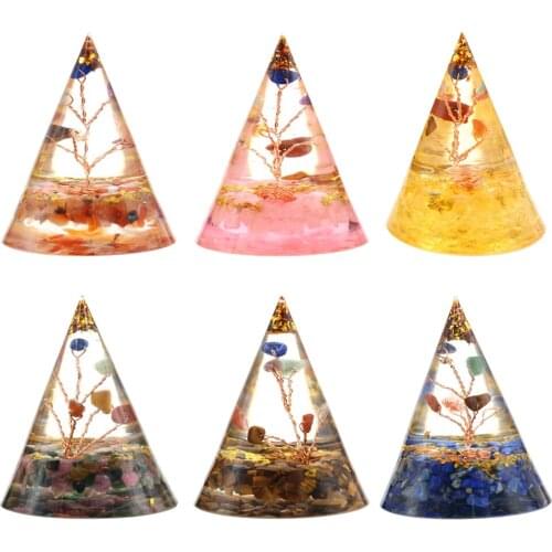 Natural Crystal Stones Quartz Wicca Spiritual Energy Generator Crafts