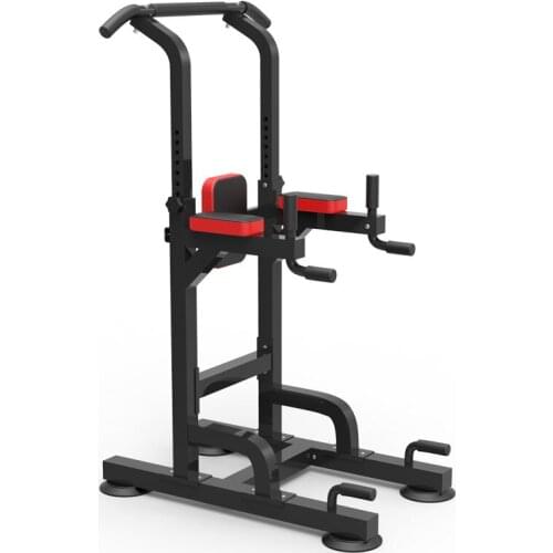 Single Parallel Bars With Backrest Steel Pull Up Bar Height Adjustable Multifunctional Indoor Horizontal Bar Fitness Equipment