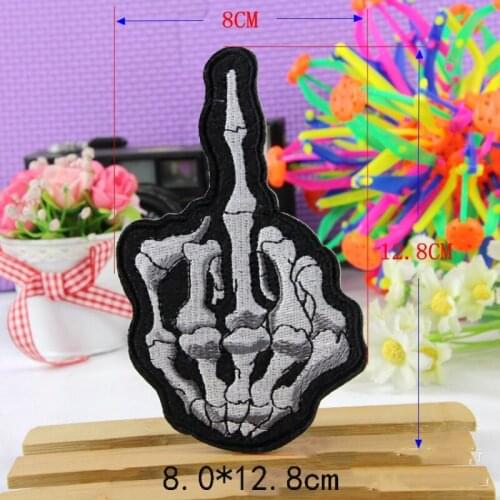 Wholesale 20pcs DIY Embroidered Sewing On Patch Iron-On Patch Stickers For Clothes Sewing Fabric Applique Supplies YO23