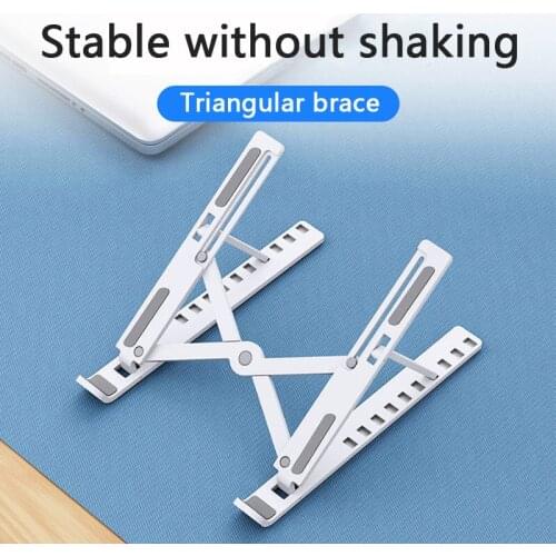 Reletech Foldable Laptop Stand Adjustable Portable Laptop Notebook Stand Holder Tablet Stand Computer Support For MacBook ipad