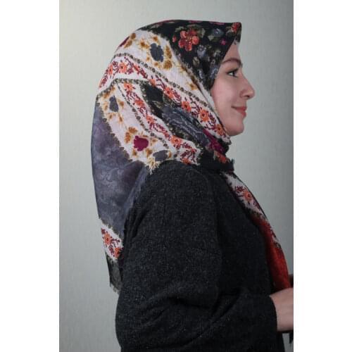 POLOİST LINEN FLAMLI SCARF DESEN-332 - RENK-18