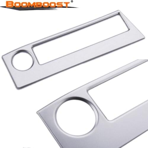 Cigarette Lighter Button Switch Panel Molding Cover Kit Trim Interior Decoration Frame For Toyota RAV4 2013 2014 2015 2016