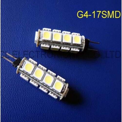 High quality 505017SMD G4led bulbs,12vdc G4 led lamps,G4 led lights(free shipping 100pcs/lot)