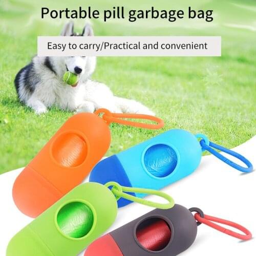 1PC Pet Dog Garbage Bags Safe Non-toxic Mascotas Waste Poop Bag Dog Products Dispensador Pets Clean Accessories Dog Supplies