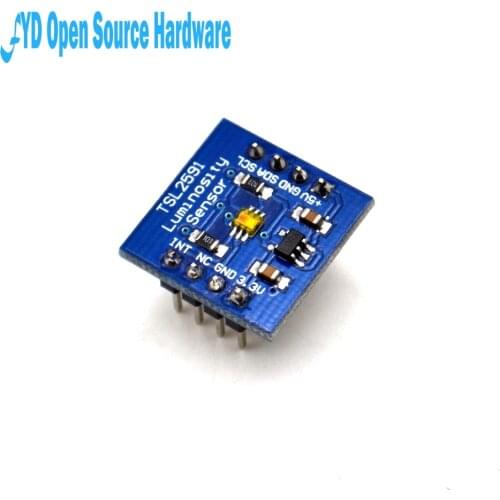 1pcs TSL2591 light sensor breakout module TSL2591 High Dynamic Range Digital Light Sensor TSL25911FN TSL25911