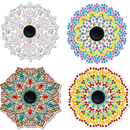 5D Finger Spinner DIY Diamond Painting Gyro Flower Cross Ctitch Kits Mosaic Embroidery Stress Relief Toy Adult Toys for Children