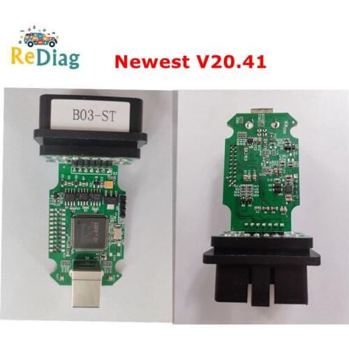 Car Diagnostic Interface Support English STM32F415VGT6+9241A+TJA10S7+STM 415 Electrical Testers K line No Loader V20.41