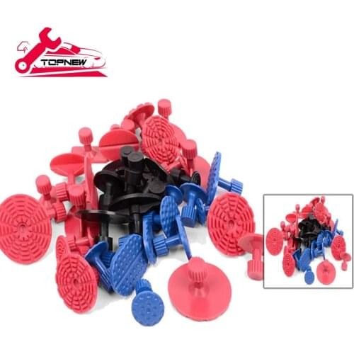 Paintless Dent Repair Tool 78pcs Puller Tabs Plus Glue Pulling Tabs Automotive Car Body Dent Remover Tool Glue Puller Sets Tabs