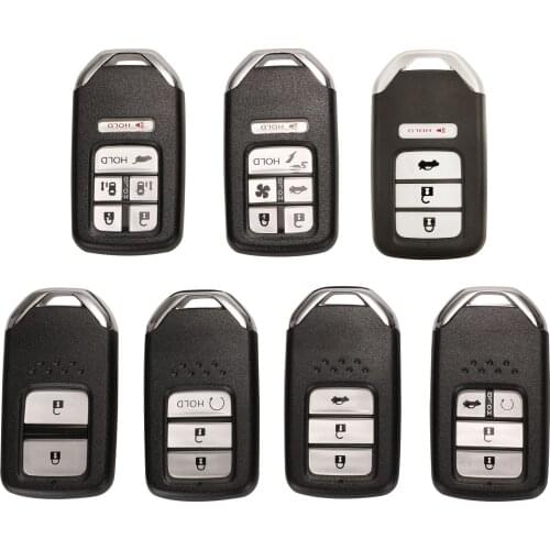 Kutery 2/3/4/5/6 Buttons Remote Car Key Shell Case Fob For Honda City Jazz XRV Venzel HRV Odessey Accord