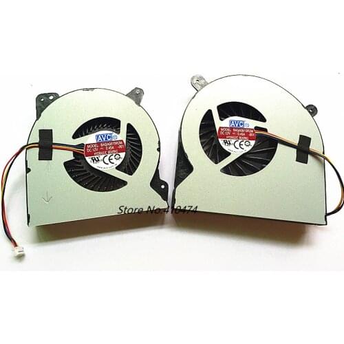 New CPU GPU fan for ASUS G750JH G750JM G750JS G750JW G750JZ laptop Cooling cooler fan