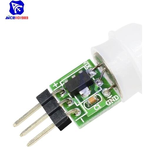 AM312 Mini IR Pyroelectric Infrared PIR Motion Human Sensor Automatic Detector Module AM312 Sensor DC 2.7 -12V