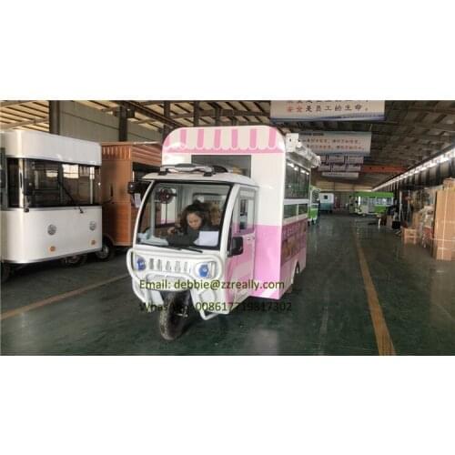 Fashion good quality ice cream mini food trucks for sale