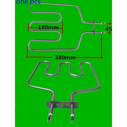 Stove Heating Tube,304 Stainless Steel Electric Heating Element for Gas stove integrated oven 220V 1500W Barbecue heating tube