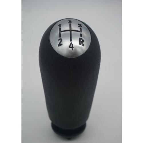 GOOD shipping New 5 Speed Car Gear Shift Knob Head for Renault Clio Kangoo Black Cool Automatic handle ball stick lever