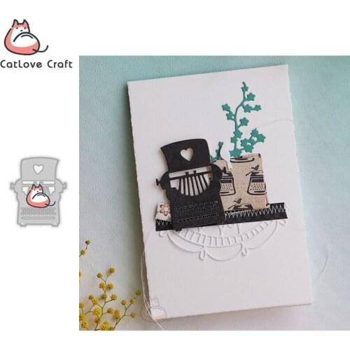 Catlove Printer Workbench Metal Cutting Dies Scrapbooking Mold Stencil Die Cuts Card Making DIY Craft Embossing New Die For 2020