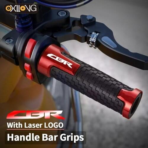 7/8''22 mm Motorcycle Handlebar Grip Handle Bar Motorbike Hand Grips for Honda CBR1000RR CBR1100XX CBR125R CBR250 CBR300R CBR400