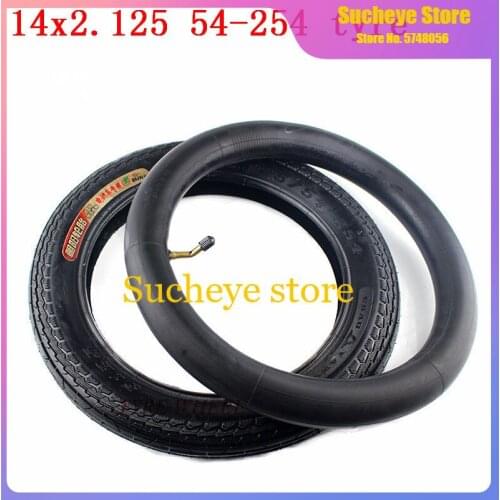 14x2.125 54-254 bike folging electric scooter tyre 14*2.125 tyre tube fits Many Gas Electric Scooters 14'' E-bike wheel tire