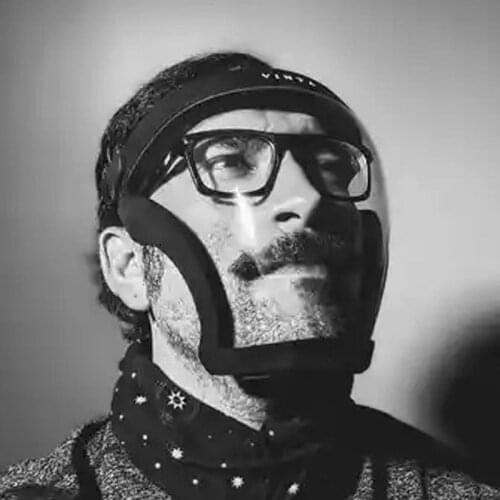 Super Protective Anti-Fog Face Shield Halloween Mask Dust-proof Transparent Helmet Unisex Party Protects Eyes Face Mask