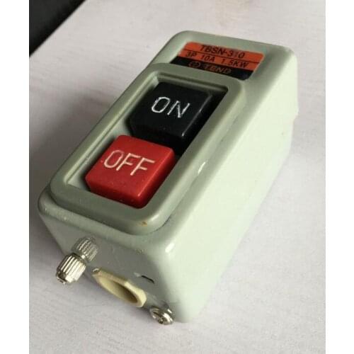 TBSN-310 power button switch control pressure push button switch 3P 10A 1.5KW